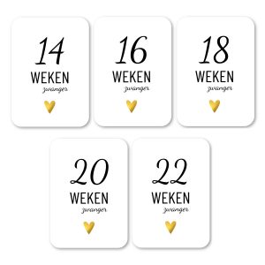 mijlpaalkaarten zwangerschap