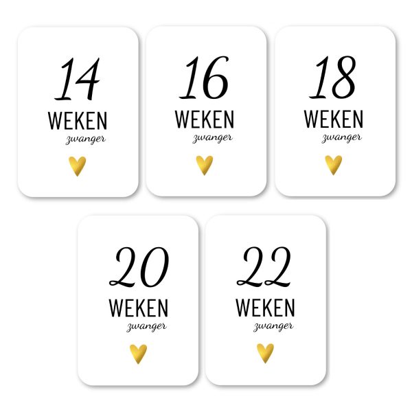 mijlpaalkaarten zwangerschap