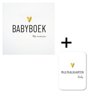 Babyboek + Mijlpaalkaarten