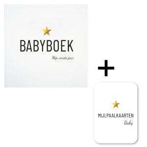 babyboek en mijlpaallkaarten