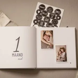 Babyboek binnenkant