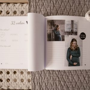 Invulboek binnenkant 32 weken zwanger