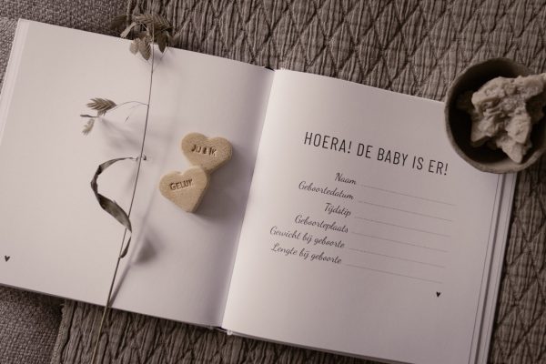 Zwanger pagina hoera de baby is er
