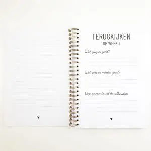 voedingsplanner terugkijken op